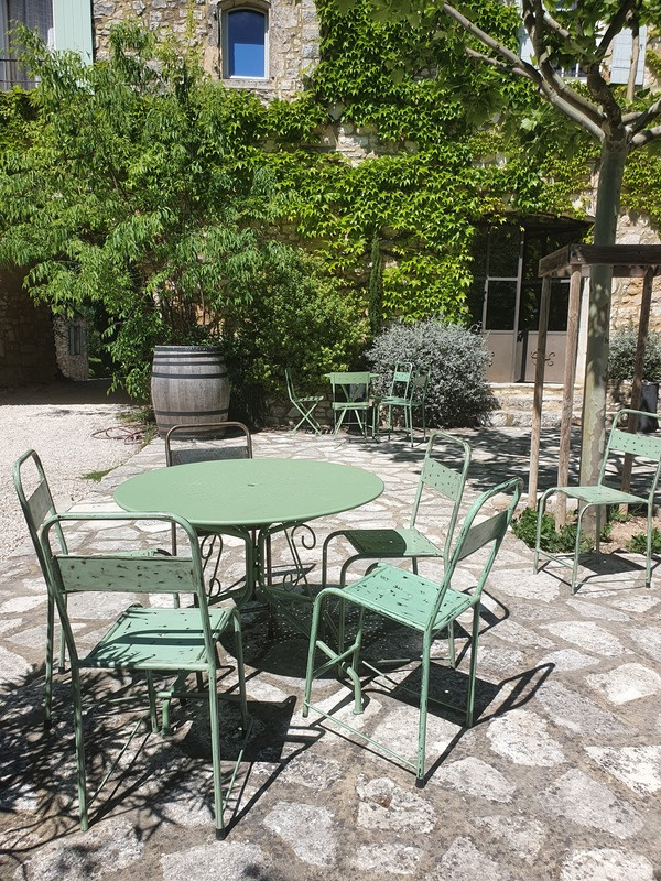Welcome dinner sur la cour intérieure