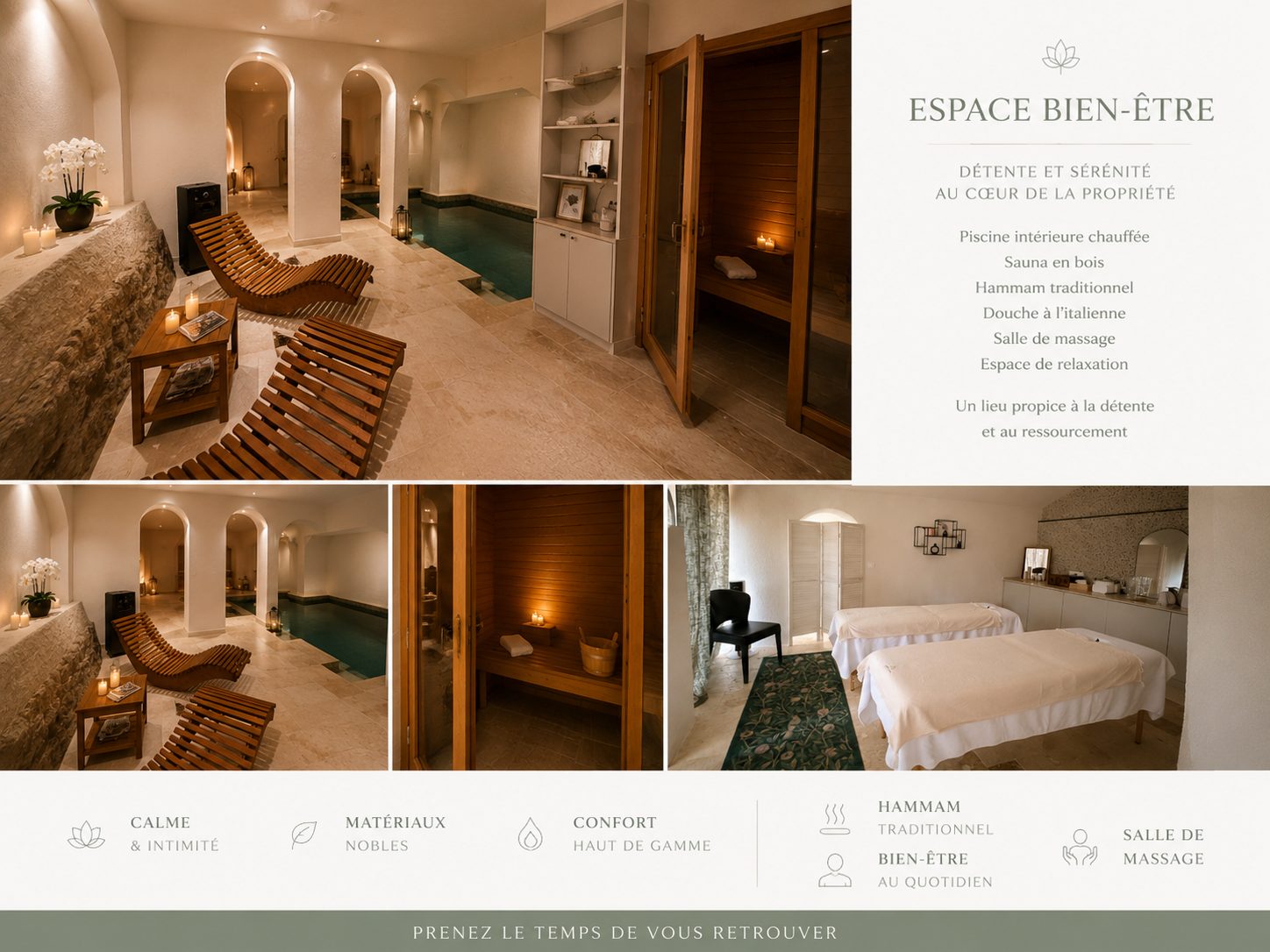 Espace Bien-Être — Château Pimõ